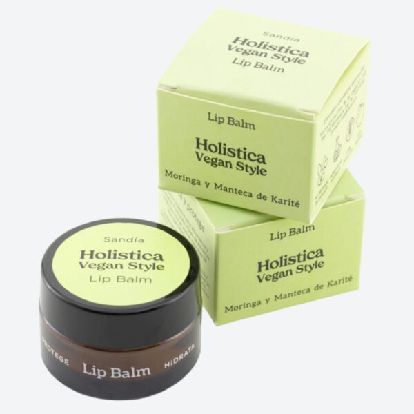 HOLISTICA VEGAN STYLE  Bálsamo Labial Moringa & Karité