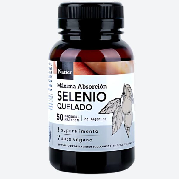 Selenio Orgánico Quelado  NATIER - Tiroides